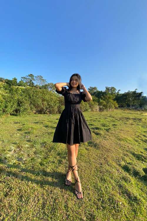 Adeline Dress in black