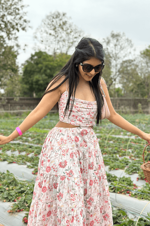 Bridget Pleated Maxi Dress