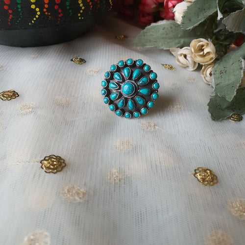 FIROZA. The turquoise ring.