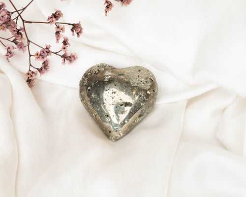 Iron Pyrite Heart 146g