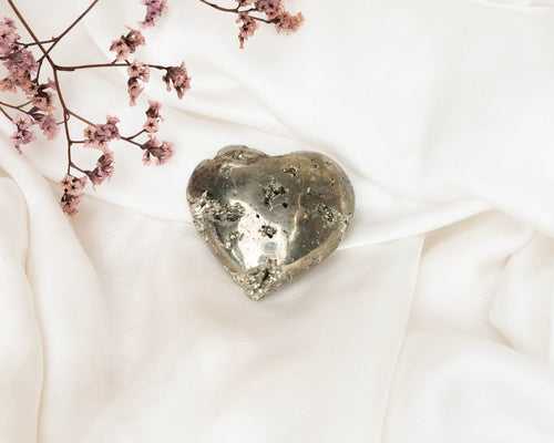Iron Pyrite Heart 160.8g