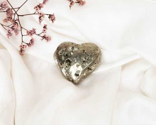 Iron Pyrite Heart 169.1g