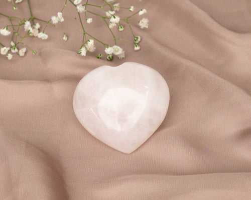 Rose Quartz Heart 71.5g