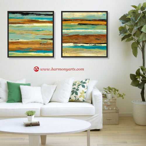 Terra Firma Wall Set 34 | Painting for Living room and Bedroom