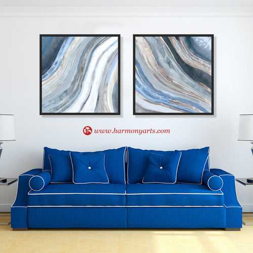 Agate  Wall Set 62 | Painting for Living room and Bedroom
