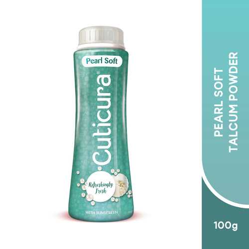 Cuticura Pearl Soft Talcum Powder - 100gm