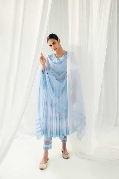 Clara Blue Dupatta