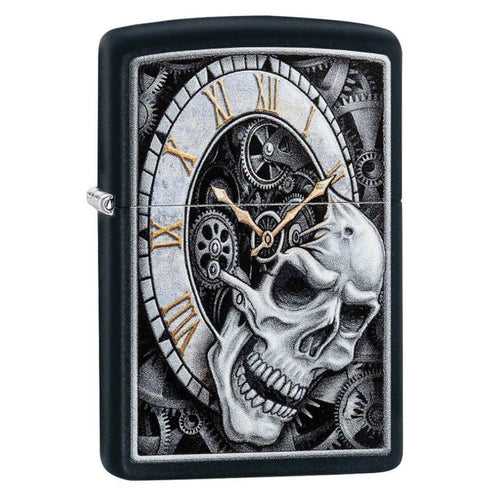 Zippo Skull Clock Design - 29854