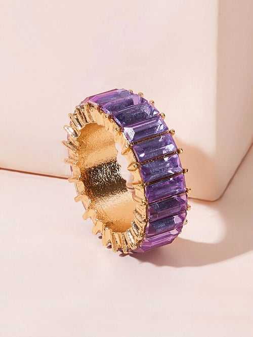 Amethyst Stone Ring