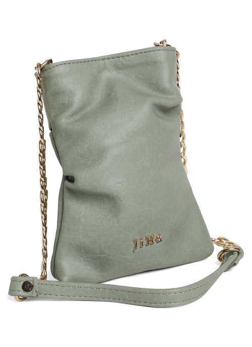 Sage Green Mini Basic Crossbody Sling Bag