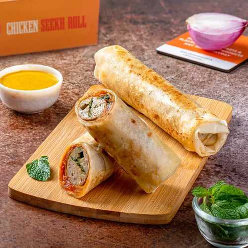 CHICKEN SEEKH ROLL