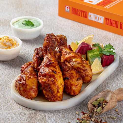 ROASTED CHICKEN TANGRI KEBAB