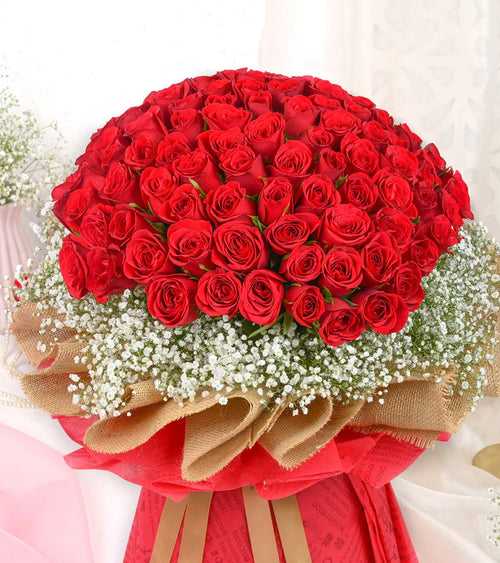 Scarlet Embrace Bouquet