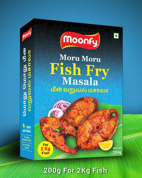 Moonfy Moru Moru Fish Fry Masala (200g)