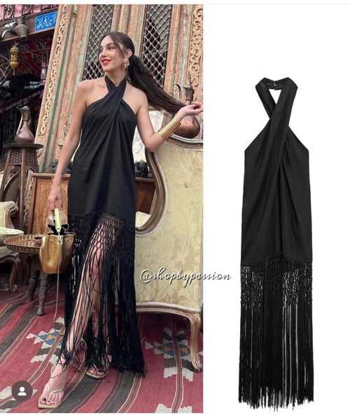 Ramy Fringe Dress