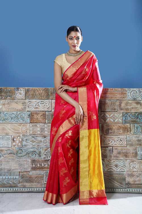 Lal Sherni Saree