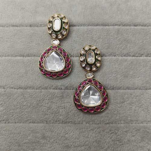 MEENA POLKI EARRINGS