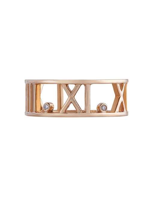 Roman Numeral Ring