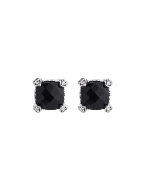 Black Onyx & Diamond Tops