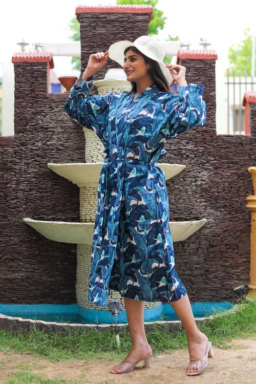 Premium Quality Beautiful Cotton Kimono Robe