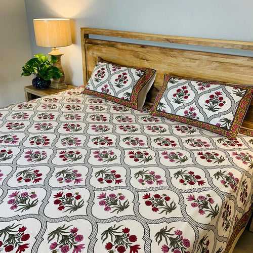 Premium Block Printed Bedsheet