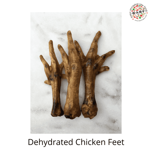 Dehydrated Chicken Feet. (15 pcs approx. 200 gms.)