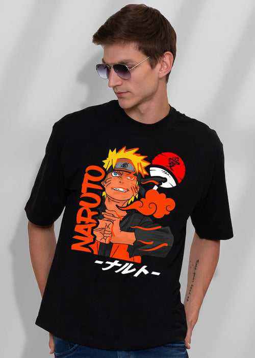 Naruto Men Oversized T-Shirt