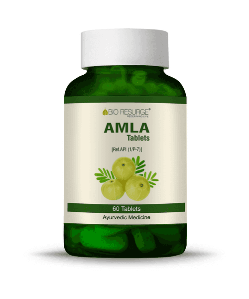 Bio Resurge Amla Tablets|Vitamin C for Strong Immunity|Promote Healthy Hair & Skin-750mg(60 tablets): One piece MRP (Inclusive of all taxes):Rs.270/- Net Weight 45gm/