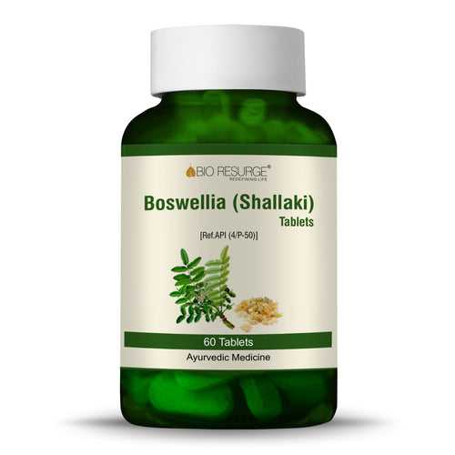 Bio Resurge Boswellia Shallaki Tablets Improves Bone & Joint Health-750mg(60 tablets): One piece MRP (Inclusive of all taxes):Rs.270/- Net Weight 45gm/