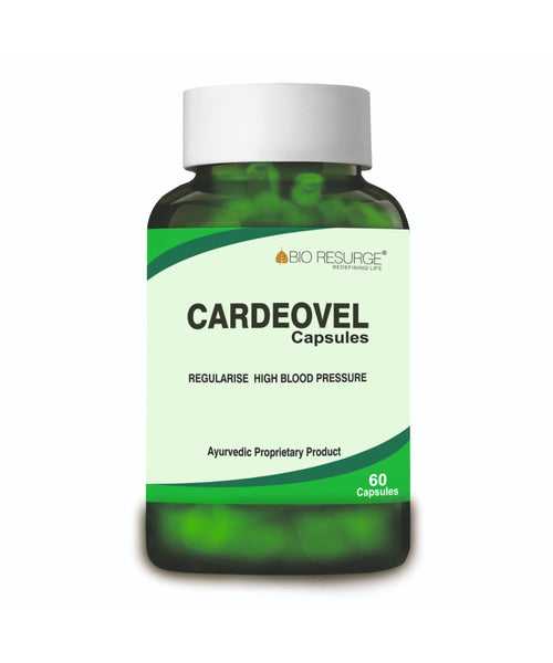 Cardeovel Capsules - Control and Lower Cholesterol | 60 Capsules: One piece MRP (Inclusive of all taxes):Rs.600.00/- Net Weight 27gm