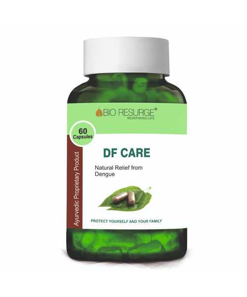 DF Care Capsules | For Dengue Fever | Dengue Medicine | 60 Capsules: One piece MRP (Inclusive of all taxes):Rs.600/- Net Weight 45gm