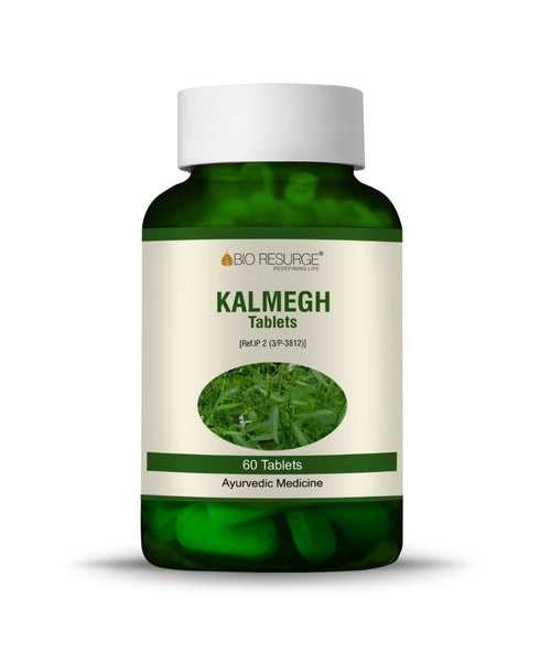 Kalmegh Tablet | Natural Liver Supplement | Liver Detox | Ayurveid Medicine for Purify Liver Cells & reduce bad bacteria | Andographins 750 mg each tablet (60 tablets): One piece MRP (Inclusive of all taxes):Rs.270/- Net Weight 45gm/