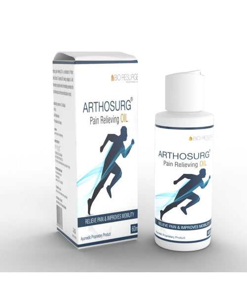 Arthosurg Ayurvedic Pain Relief Oil | For Joint Pain & Arthritis : One piece MRP (Inclusive of all taxes):Rs.175/- Net Weight 60 ml/