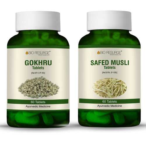 gokshura gokhru tablet and safed musli tablet increase stamina and improve libido: MRP (Inclusive of all taxes):Rs.540/- Net Weight 90gm
