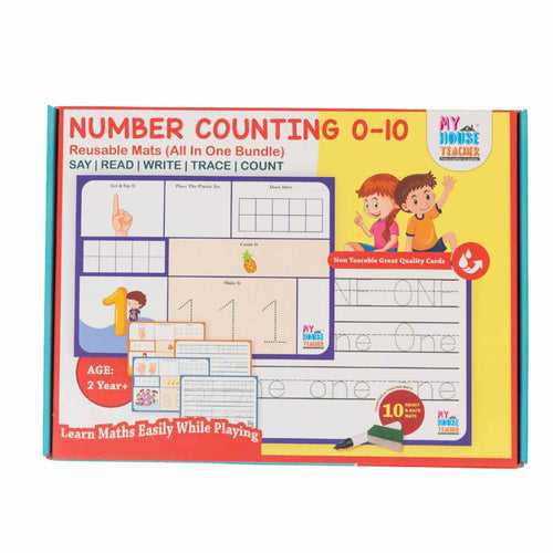 Number 0 to 10 Counting and Tracing Binder