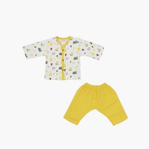 Garden Date Full Sleeve Button Top and Pant