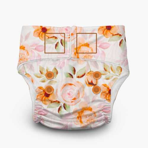 Orange Blossom - Newborn Diaper With 1 Insert (2.5kgs-6kgs)