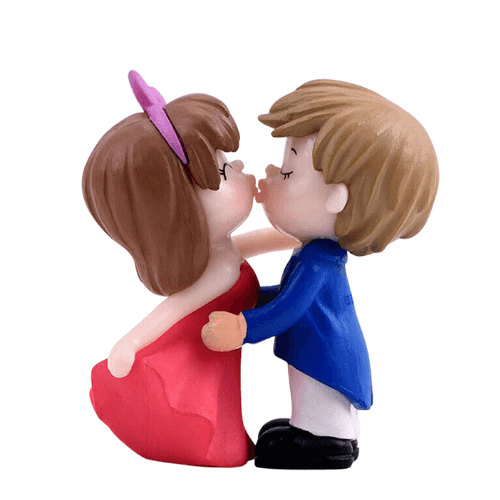 Romantic Couple Figurine (assorted colours)