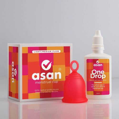 Combo Pack: Asan Cup + Cleanser @20% off