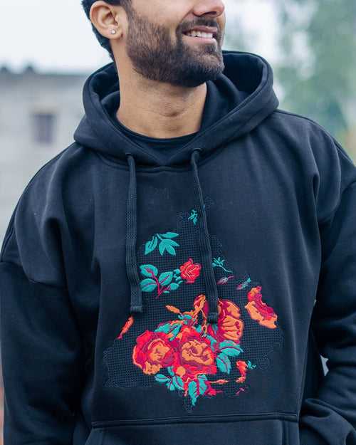 Khirda Punjab Black Hoodie