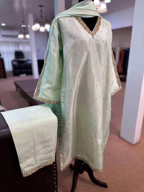 Tilla kurta set mtks701 3pc stitched