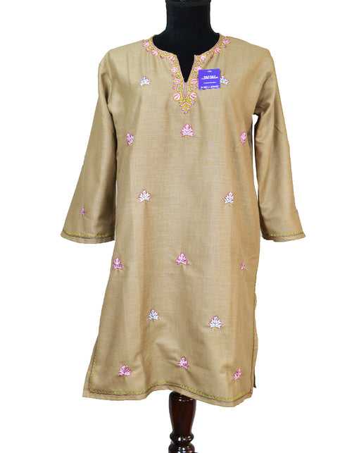 Sozni embroidery kurti SK017