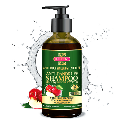 Anti-Dandruff Shampoo – Apple Cider Vinegar & Fenugreek | Sun & Pollution Protector
