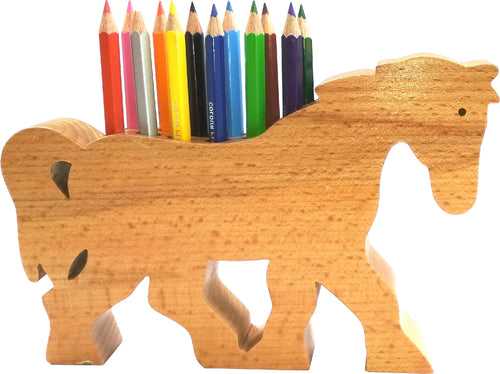 Wooden Crayon Holder