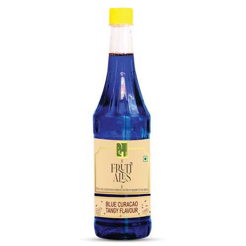 Blue Curacao Tangy Syrup 750ml