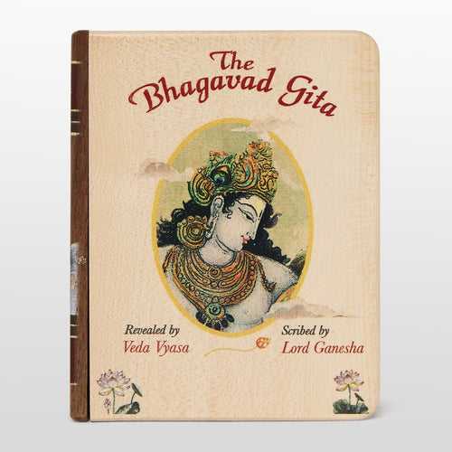 Bhagvad Gita in Wooden Box Big