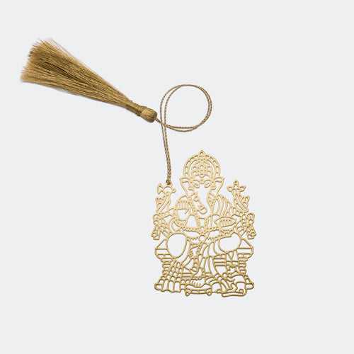 Brass Bookmark Sri Ganesha