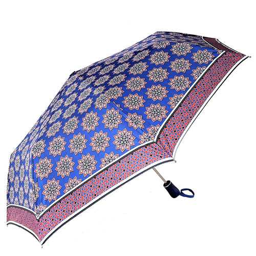 Ajrakh Indigo Digital Printed Umbrella (3-Fold)