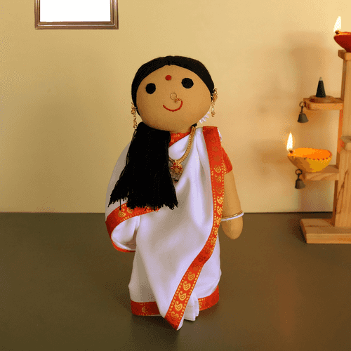 Kanmani Bengali Doll 10 in (Assorted Colours)