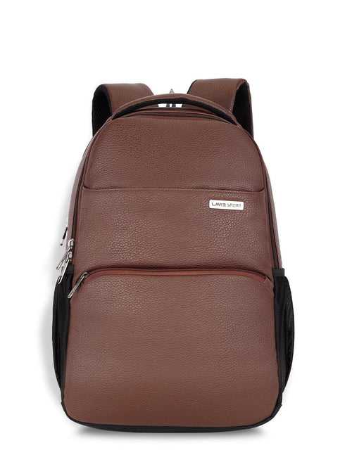 Lavie Sport Mode Gear 30L Laptop Backpack For Men & Women Brown